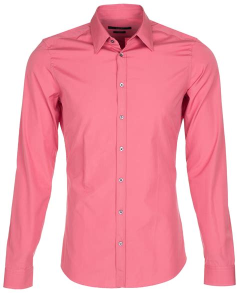 gucci mens short sleeve pink button down|Gucci button down shirts men.